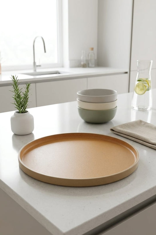 Earthy Minimalistic Dinner Plate (set of 2)