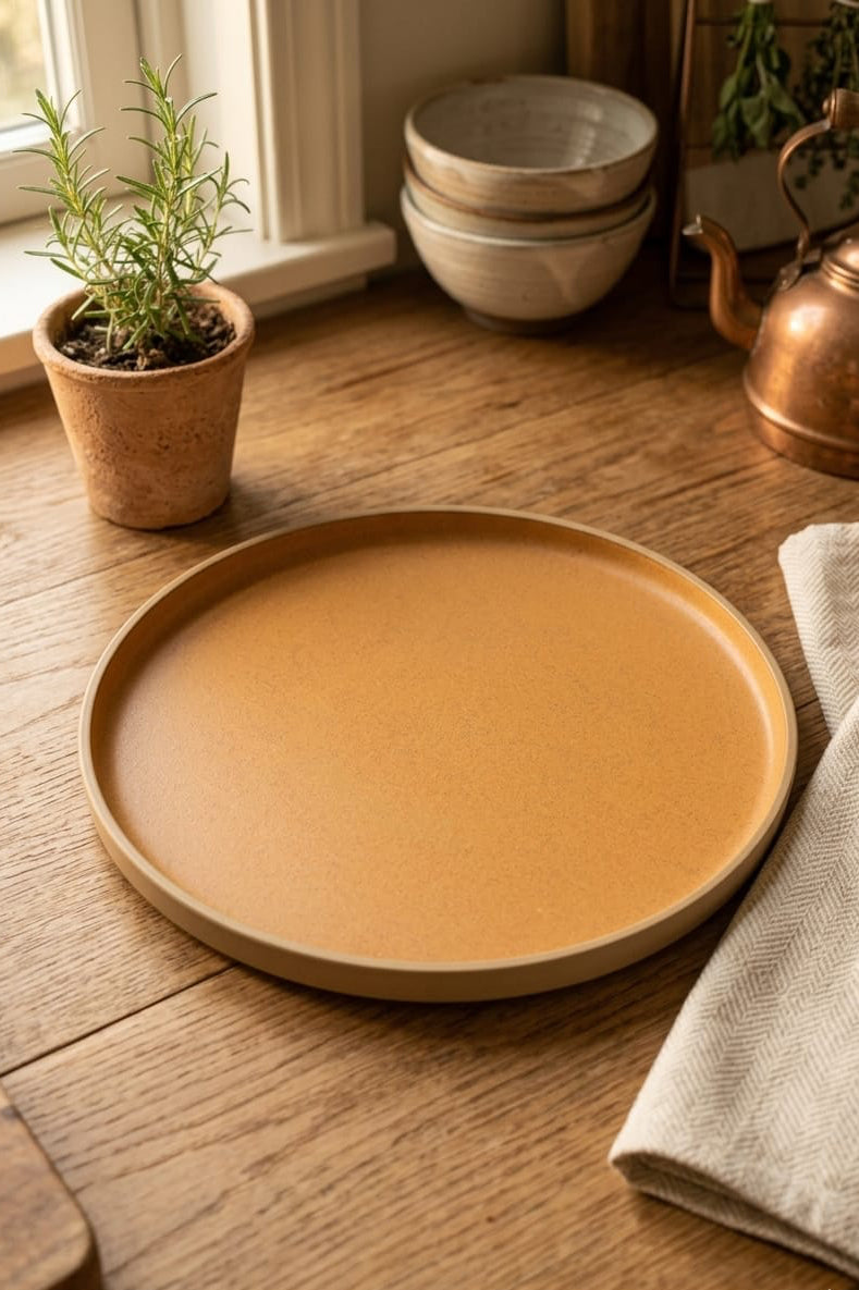 Earthy Minimalistic Dinner Plate (set of 2)